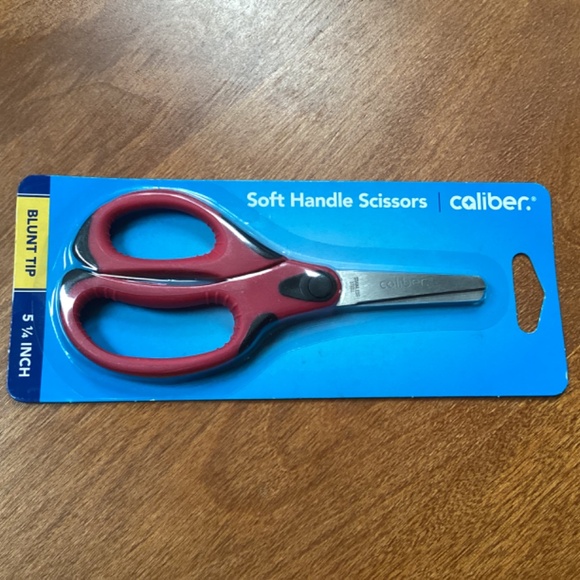 Caliber Scissors Set Soft Handle Blunt Tip 5 1/4 inch New - Picture 5 of 6